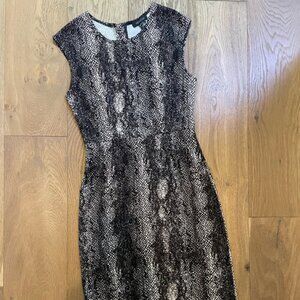 Abbeline Boutique Snakeskin Pattern Dress